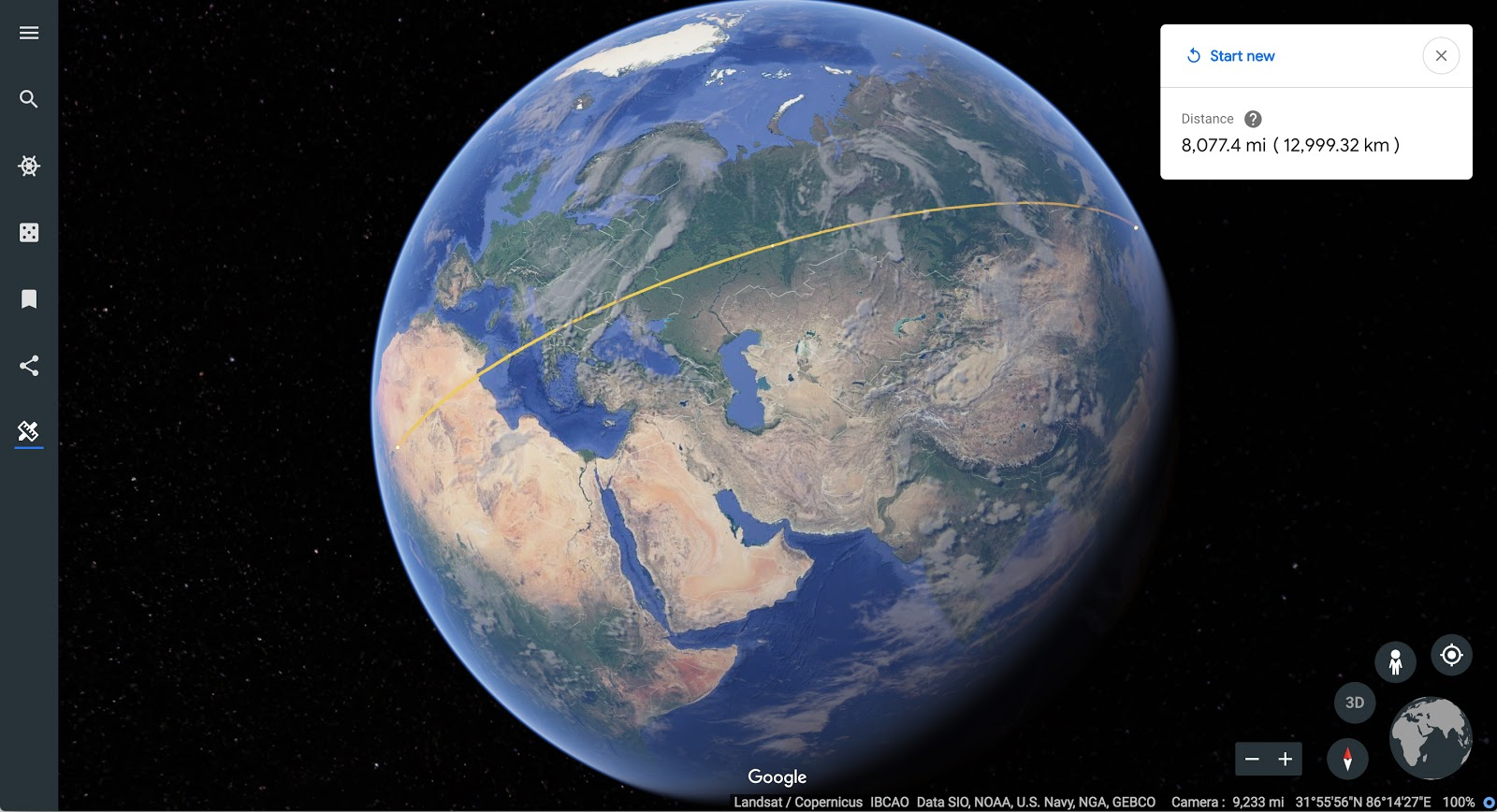 Sites like google earth north america