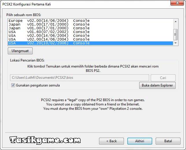 ps2 bios rom for pcsx2 1.4.1